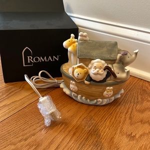 Brand new Roman, Noah’s Ark nightlight for nursery